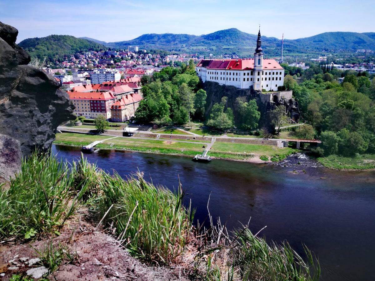 Apartmany Ivana Decin Buitenkant foto